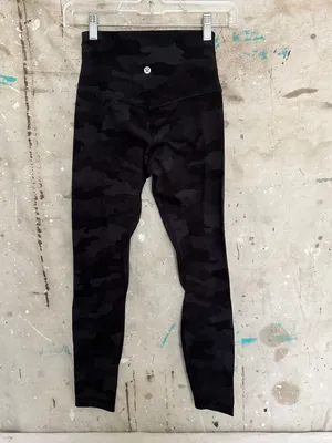 Lululemon Align Pant II 25", Heritage 365 Camo Deep Coal Multi thumbnail 4