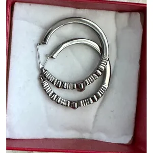 Vintage Paparazzi*The Gem Fairy* Guess‎ Pink Hoop Earring thumbnail 3
