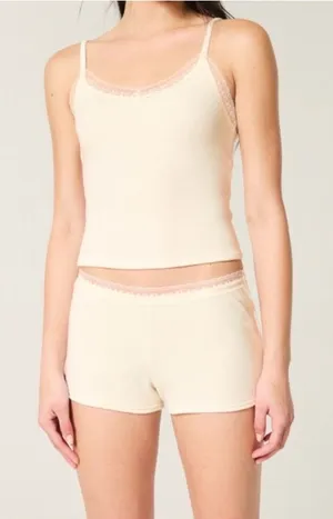 Gilly Hicks Waffle Knit Pajama Shorts thumbnail 1