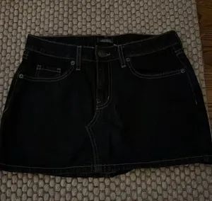 Target Black Jean Skirt thumbnail 1