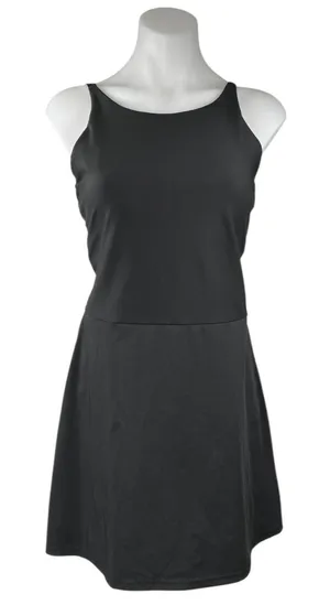 Calvin Klein Performance Black Sleeveless Stretch Activewear Mini A-line Dress M thumbnail 1
