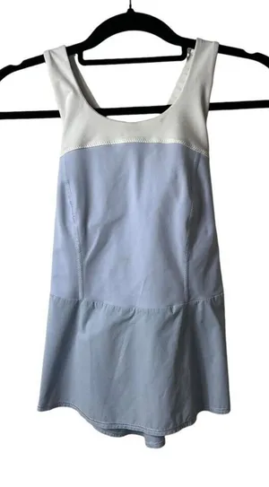 Lululemon dance activewear purple tank top women's size 2‎ thumbnail 1