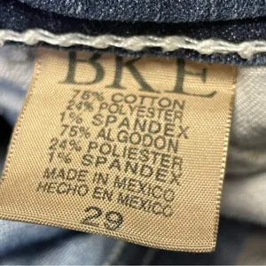 BKE Buckle Drew Denim Capri Jeans Stretch Womens 29 Contrast Stitch Western thumbnail 11