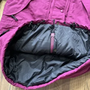 Vintage L.L.Bean Jacket Women's M Gorpcore 1990s Full Zip Hooded Purple Outdoor thumbnail 10