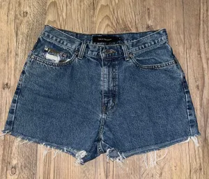 Calvin Klein Distressed Vintage Jean Shorts thumbnail 1