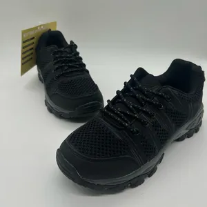 Jabasic Shoes Womens 7 Black Breathable Mesh Hiking Trail Outdoors Sneakers‎ NEW thumbnail 1