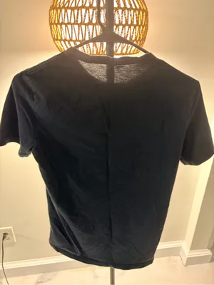 Von Dutch Black Crewneck Tee with Subtle Logo thumbnail 2
