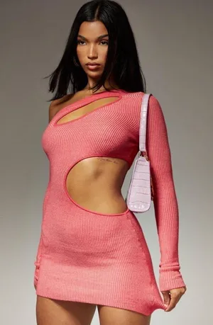 Pretty Little Thing Cut Out Dress thumbnail 1