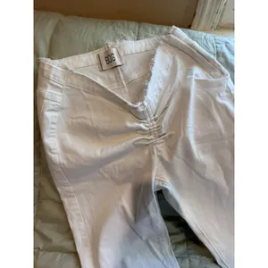 BDG Urban Outfitters V-Front Ruched Flare Jeans White Size 29 Exc Cond thumbnail 11