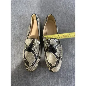 J Crew Womens Charlie Loafer Size 10 Brown Tasseled Slip On Venetian Flat Shoe thumbnail 3