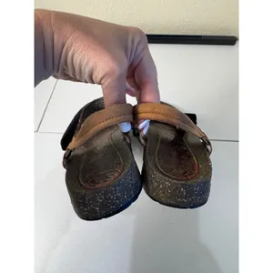 Teva Sandals Women Size 7 Brown Leather Strappy Cork Wedge Comfort Gorpcore thumbnail 3