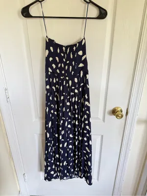 Reformation Abstract Print Aymeline Midi Dress thumbnail 7