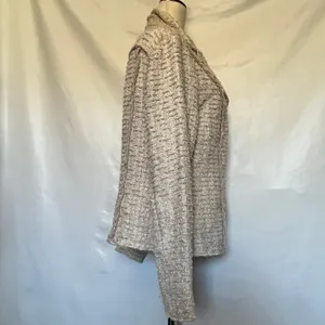 CAbi Estate Chenille Womens Blazer Sz M Lagenlook Artsy Knit 985 Quiet Luxury thumbnail 6