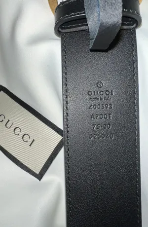 Gucci 2015 Re-Edition Wide Leather Belt thumbnail 3