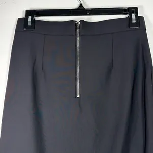 Ookie and Lala Black High Waist Pencil Skirt Front‎ Slit Midi Women's Medium thumbnail 6