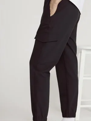 Mondetta Black Stretch Cargo Commuter Pant thumbnail 2
