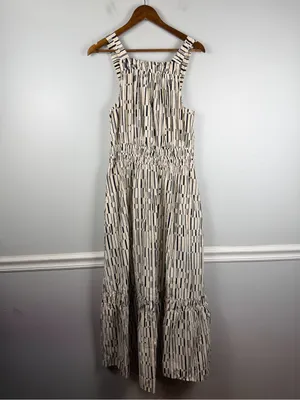 Anthropologie The Somerset Maxi Dress: Poplin Halter Edition size large thumbnail 3