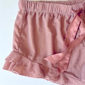Victoria’s Secret Crushed Velvet Ruffle Pajama Shorts Size Medium thumbnail 7