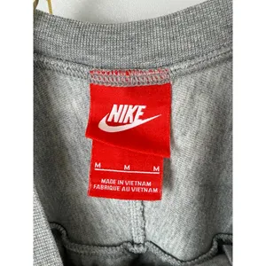 Nike Women’s Tech Fleece Gray Short Sleeve Crew Sweatshirt - Size - Medium thumbnail 4