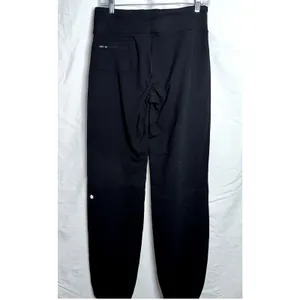 Lululemon Athletica Womens Size 6 Black Drawstring Cinchable Ankle Jogger Pants thumbnail 4