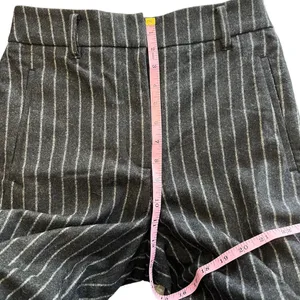 Aritzia Wilfred Wool Cashmere Pinstripe High Rise Trouser Pants 6 thumbnail 8