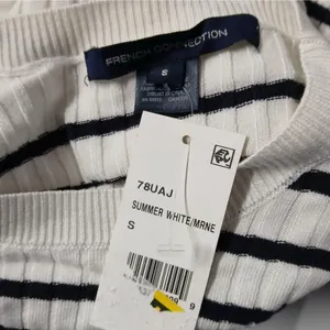 French Connection Crew Neck Peplum Sweater Womens Small Long Sleeve Stretch Knit thumbnail 6