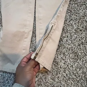 Lauren Ralph Lauren Womens Tan Khaki Ankle Zipper Straight‎ Leg Pants Size 8 thumbnail 2