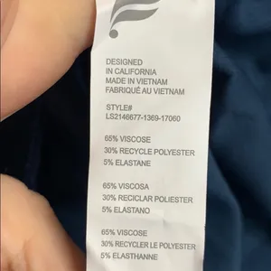 NWOT Fabletics Julie Dolman Sleeve Crew Sweatshirt thumbnail 6
