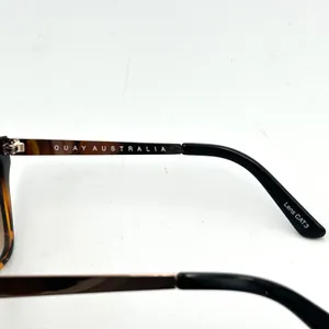 Quay Australia OTL II Sunglasses Womens Oversized Tortoise Fade Rose‎ Gold Glam thumbnail 8