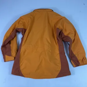 Early Winters Alpenlite Jacket Womens‎ Medium Orange Hooded Nylon Parka Ski Snow thumbnail 3