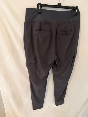 Athleta Dark Gray Women's Cargo Jogger Pants thumbnail 4