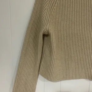 H&M Neutral Tan Turtleneck Sweater thumbnail 3
