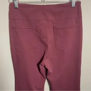 Halara Flex SculptKnit High Waisted Back Pocket Slight Flare Work Pants thumbnail 6