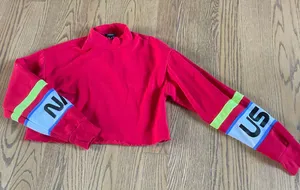 Long Sleeve Crop Top thumbnail 1