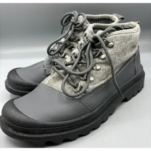 TOMS‎ Cordova Castlerock Women’s Ankle Boots Sz 7.5 Wool Leather Waterproof thumbnail 1