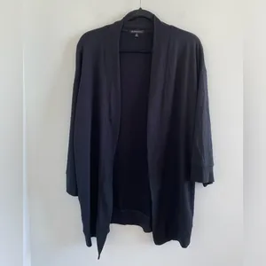 Beyond Yoga Black Open Mind Maternity Cardigan Size XS thumbnail 4