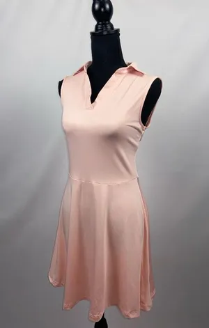 ress Tennis/Golf Sleeveless Dress V-Neck With Shorts Medium Light Pink thumbnail 5