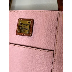 DOONEY & BOURKE Pale Pink Pebbled Leather Lexington Shopper Shoulder Bag thumbnail 6