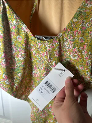 Reformation Rhythm Bouquet Tie Front Underwire One-Piece thumbnail 4