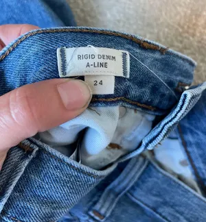 Cute Jean Denim Skirt With Pockets thumbnail 4