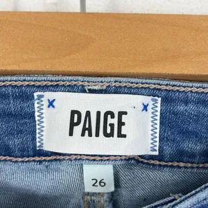 Paige Women's Brigitte raw hem jean thumbnail 3