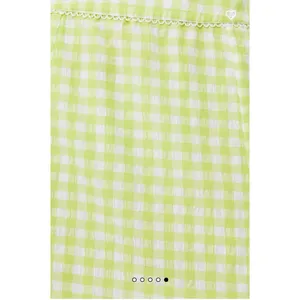 For Love & Lemons Green Gingham Checkered Blazer S. $167‎ thumbnail 5