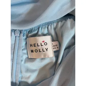 HELLO MOLLY Under A Spell Mini Dress in Baby Blue Size L US 8 COCKTAIL PARTY thumbnail 4