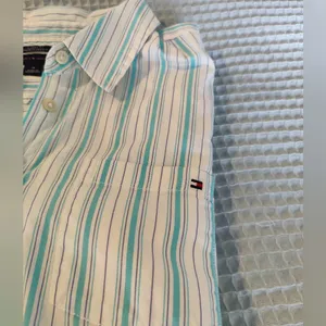 Ladies Tommy Hilfiger Stipe Oxford Top thumbnail 4