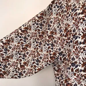 NWT Abound Floral Balloon Sleeve Oversized Blouse thumbnail 2