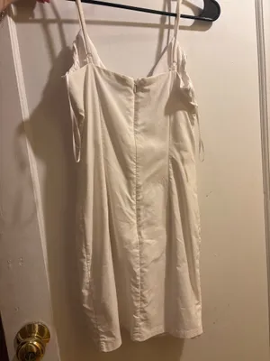 Blue Blush white mini dress thumbnail 2