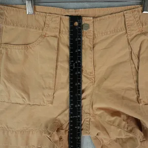 J‎ Crew Shorts Womens 6 City Fit Khaki Brown 33x5 Zipper Back Pockets Cotton thumbnail 6