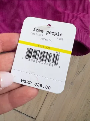 Free People Keira Seamless Bra Bralette in Fuchisia NWT thumbnail 5