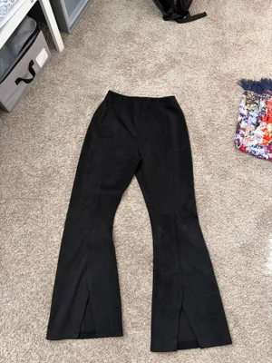 Free People Real Deal Vegan CRVY Suede Flare thumbnail 3