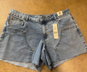 No Boundaries Light Blue Denim Jean Shorts thumbnail 1